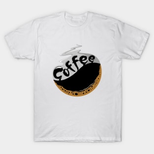 Coffee. Art. T-Shirt